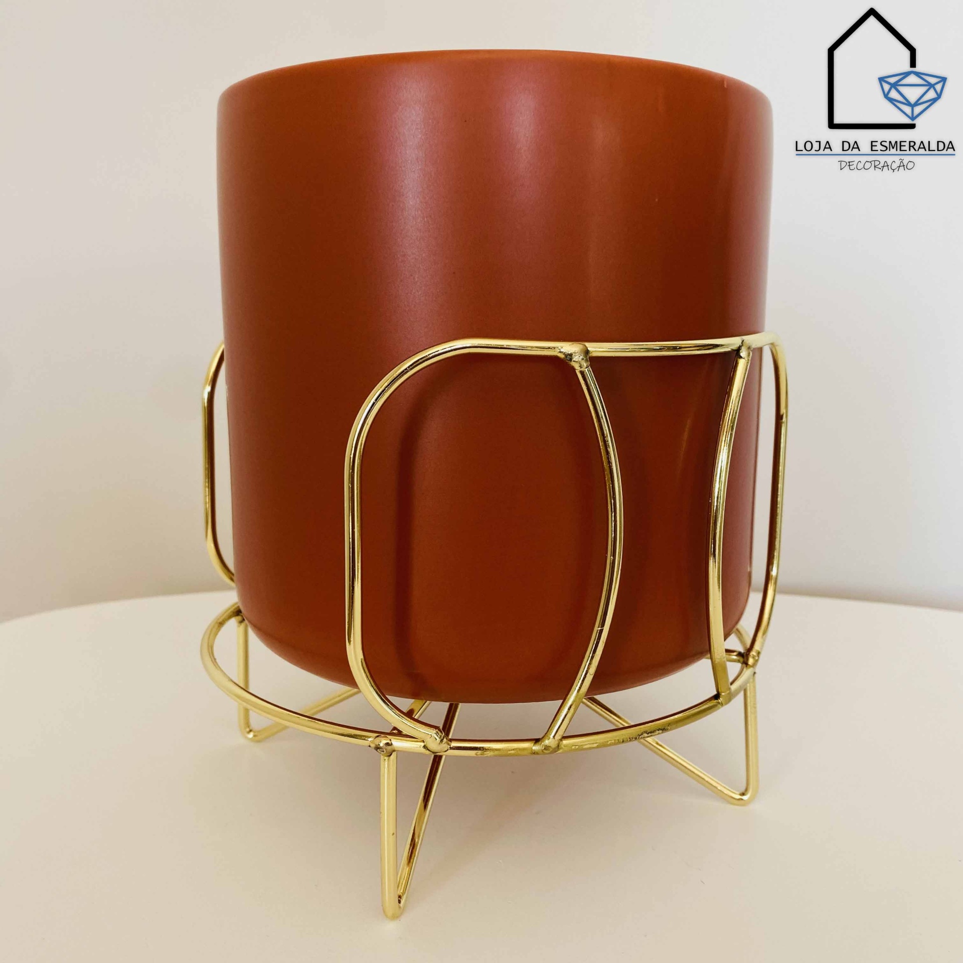 Floreira/Vaso com Suporte 16X16X21CM