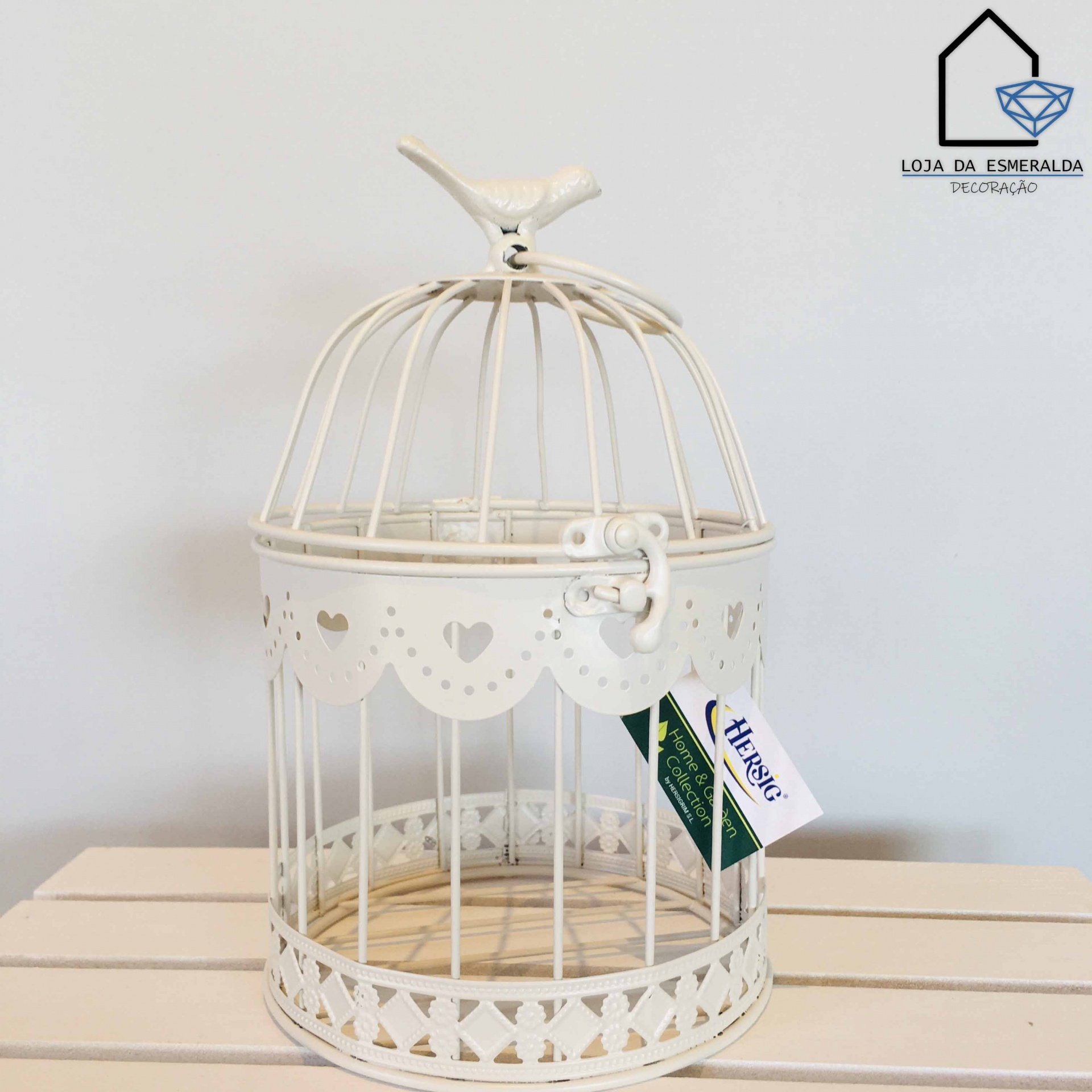 Gaiolas Decorativas Brancas