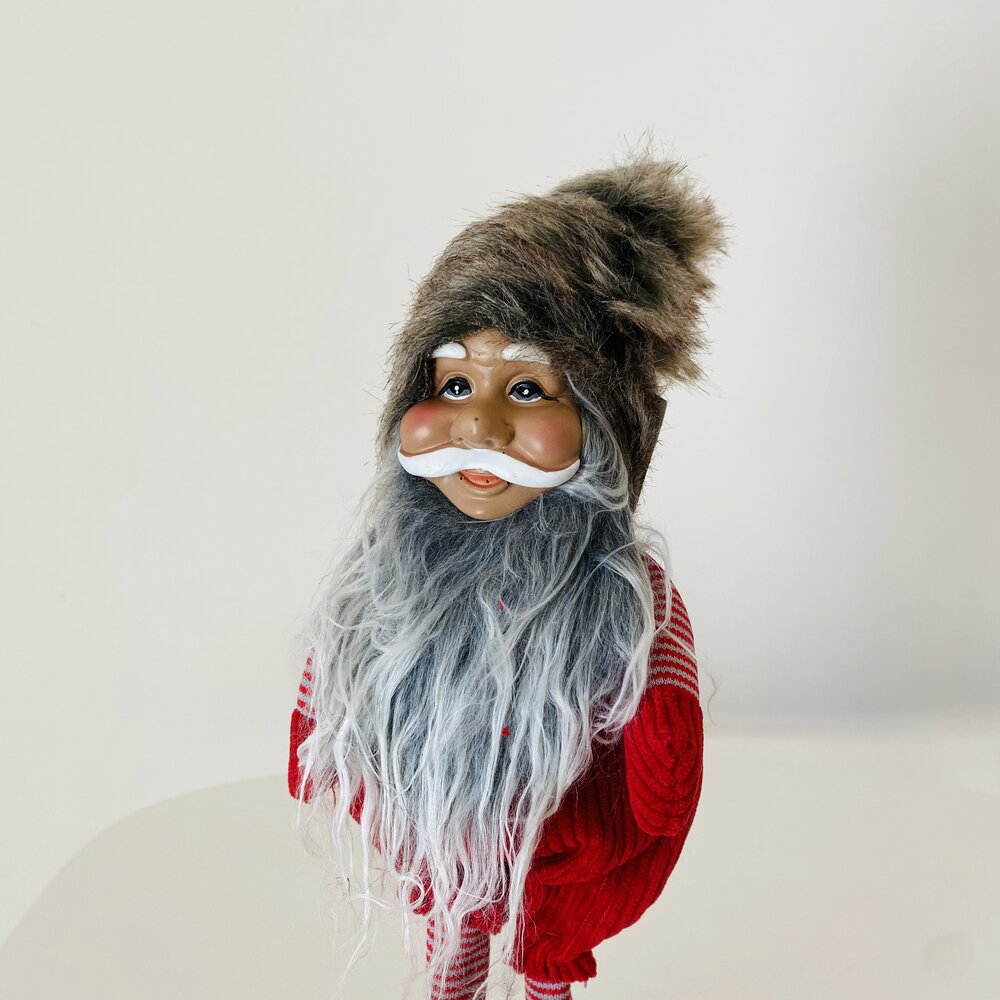 Pai Natal Decorativo em Tecido