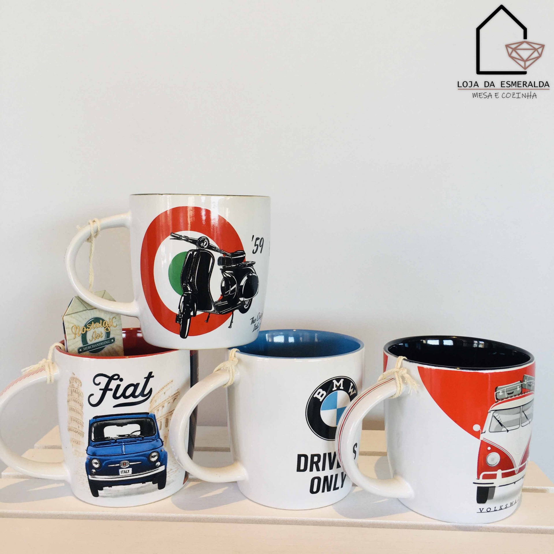 Canecas | Veículos | Cerâmica