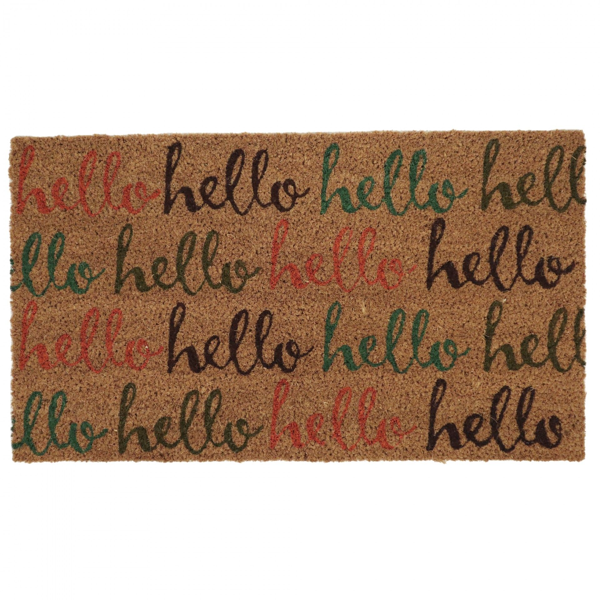 Tapete Olá/Hello - Fibra - C70xL40CM