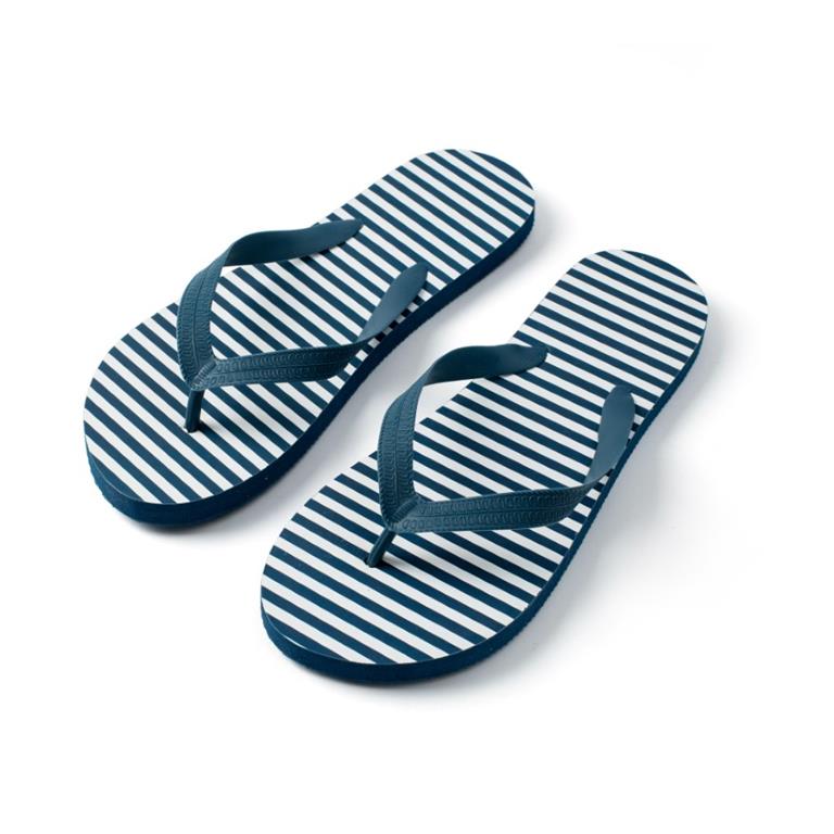 Chinelos de Praia - Azul e Branco