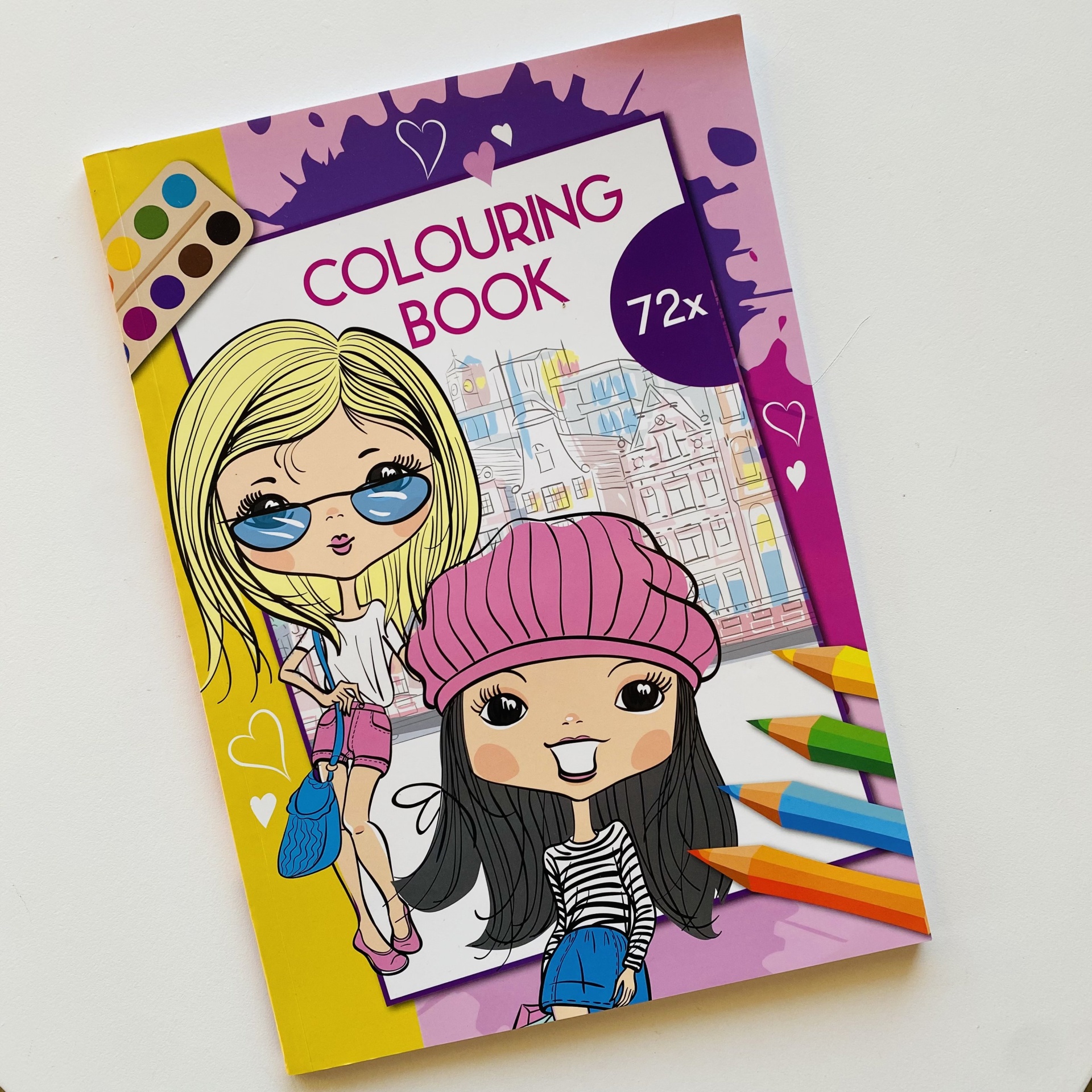 Livro de Pintar - Colorir Livro 72 Páginas - A4