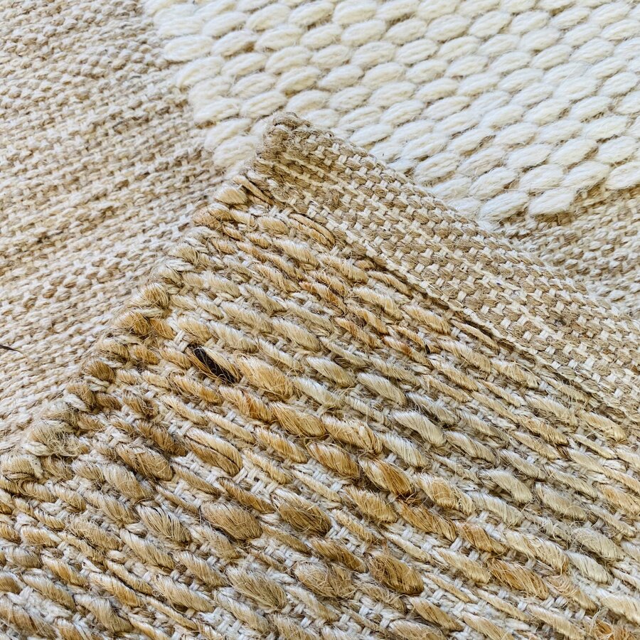 Tapete Tricolor - Juta - C160xL120CM