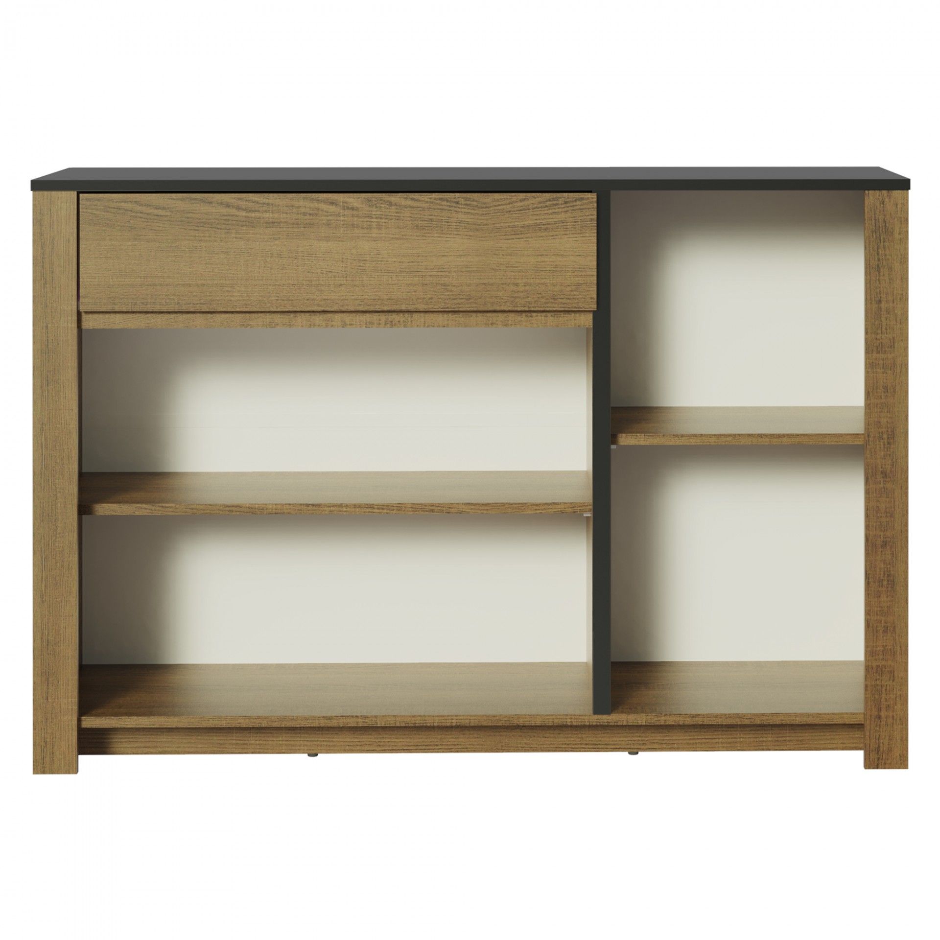 Aparador Nogueira |  (3 Portas + 1 Gaveta)