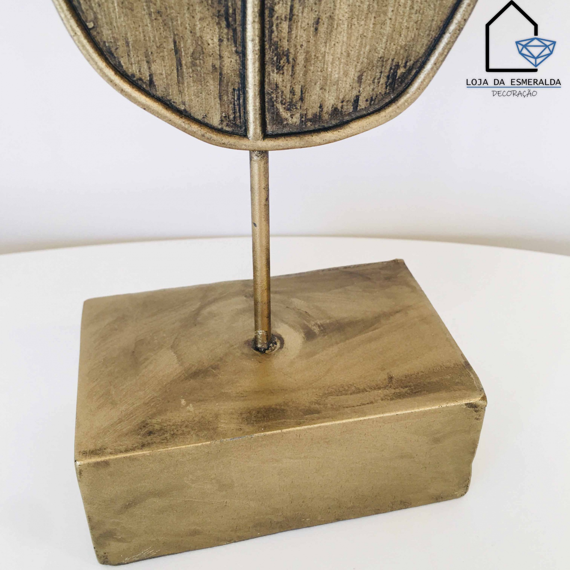 Estatueta Decorativa |  Máscara  | Abstrato | 16.5x7x42.5CM