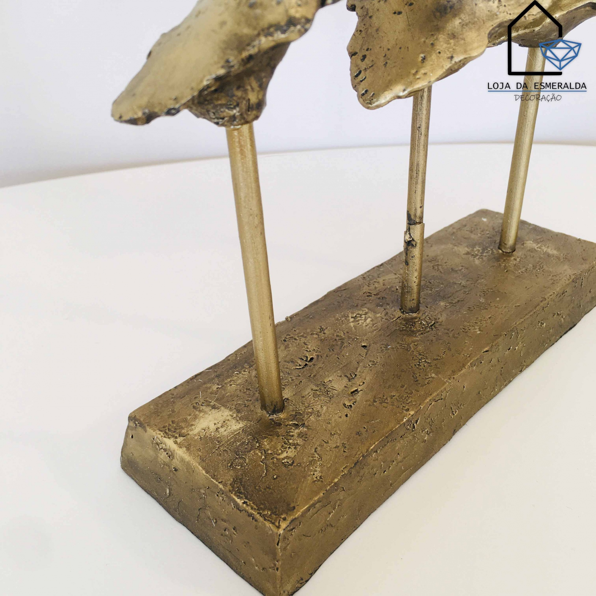 Estatueta Decorativa | 3 Rostos | Família | 23.5x8x31.5CM