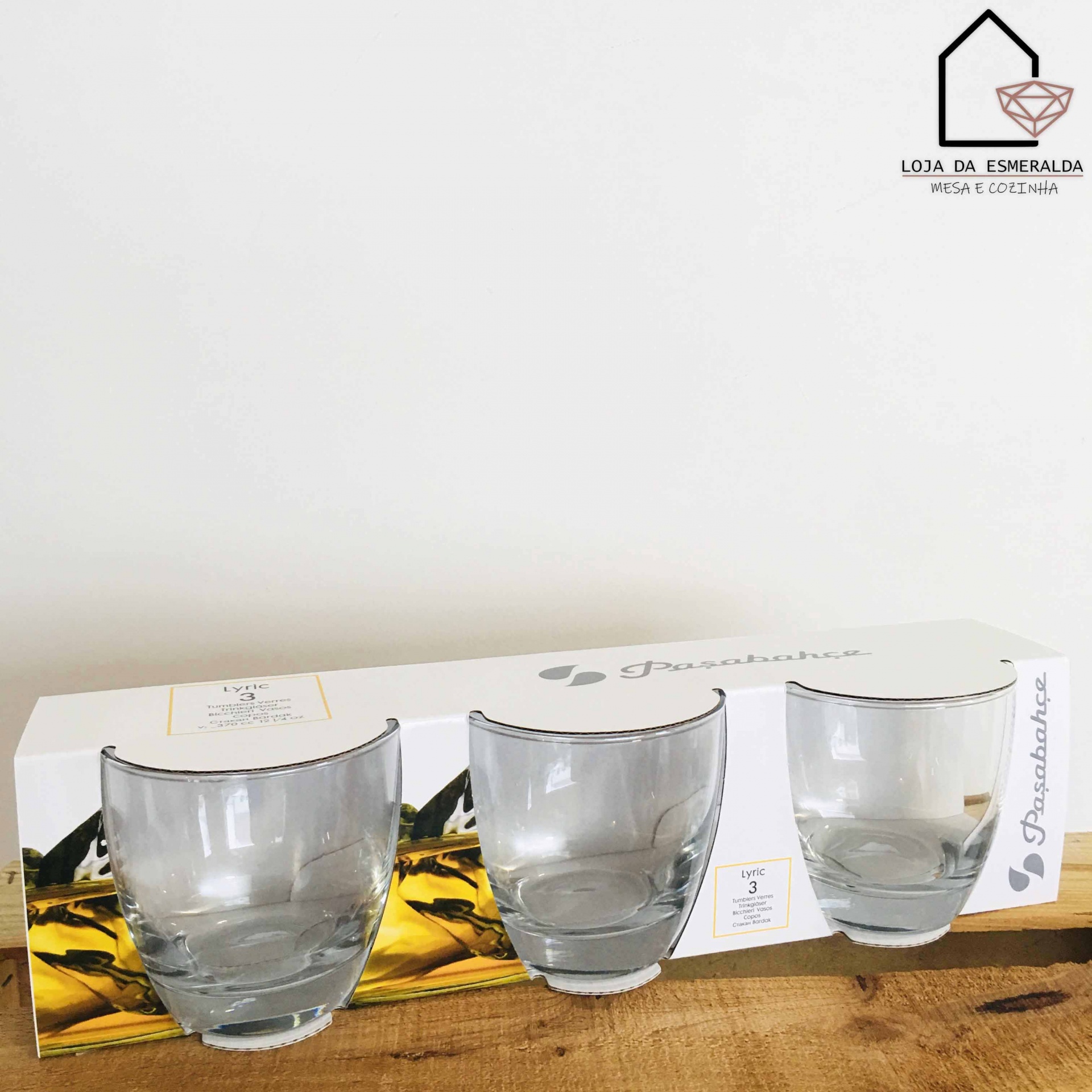 Set de 3 Copos | Vidro