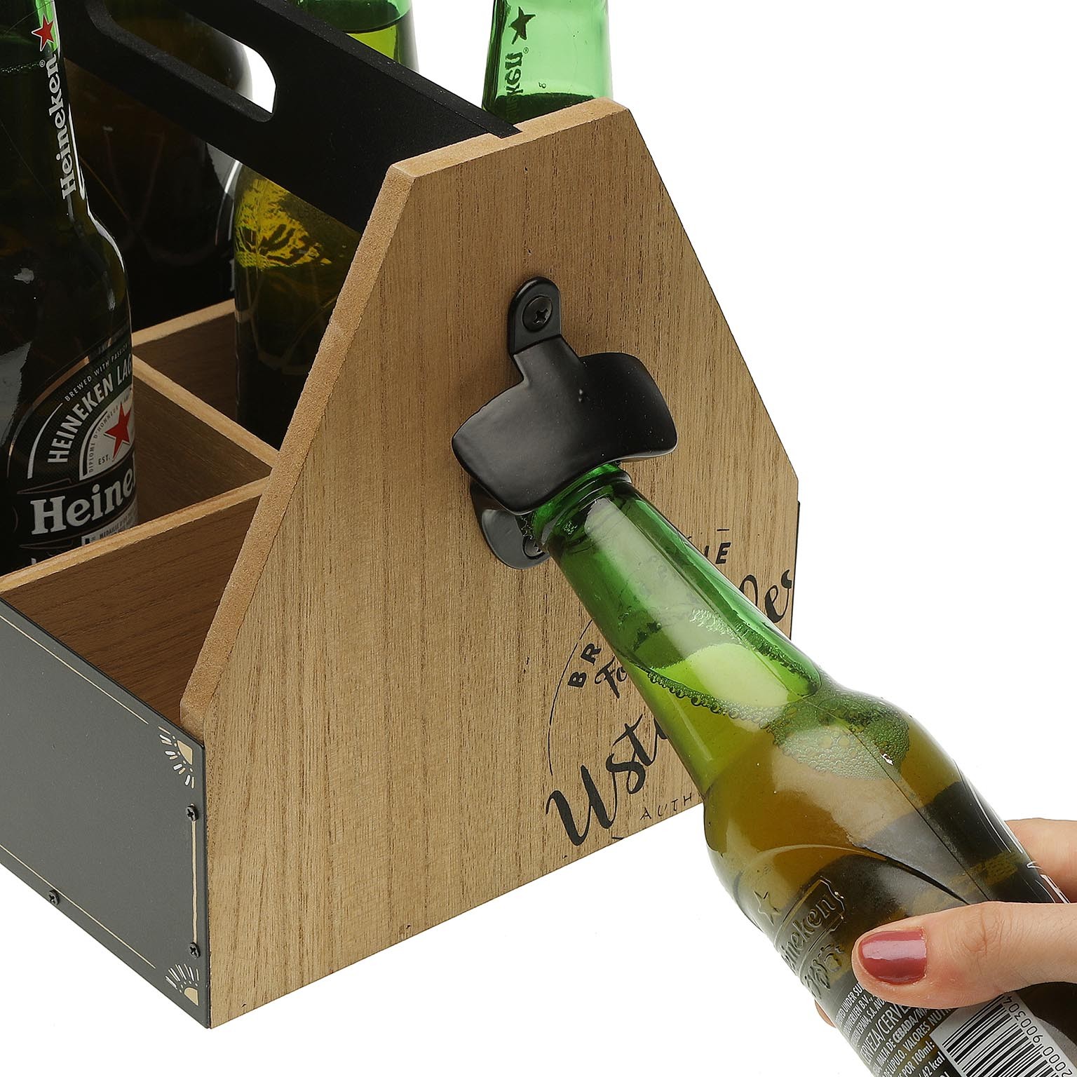 Caixa Bistro p/ Garrafas | 20x18.5x28.7CM