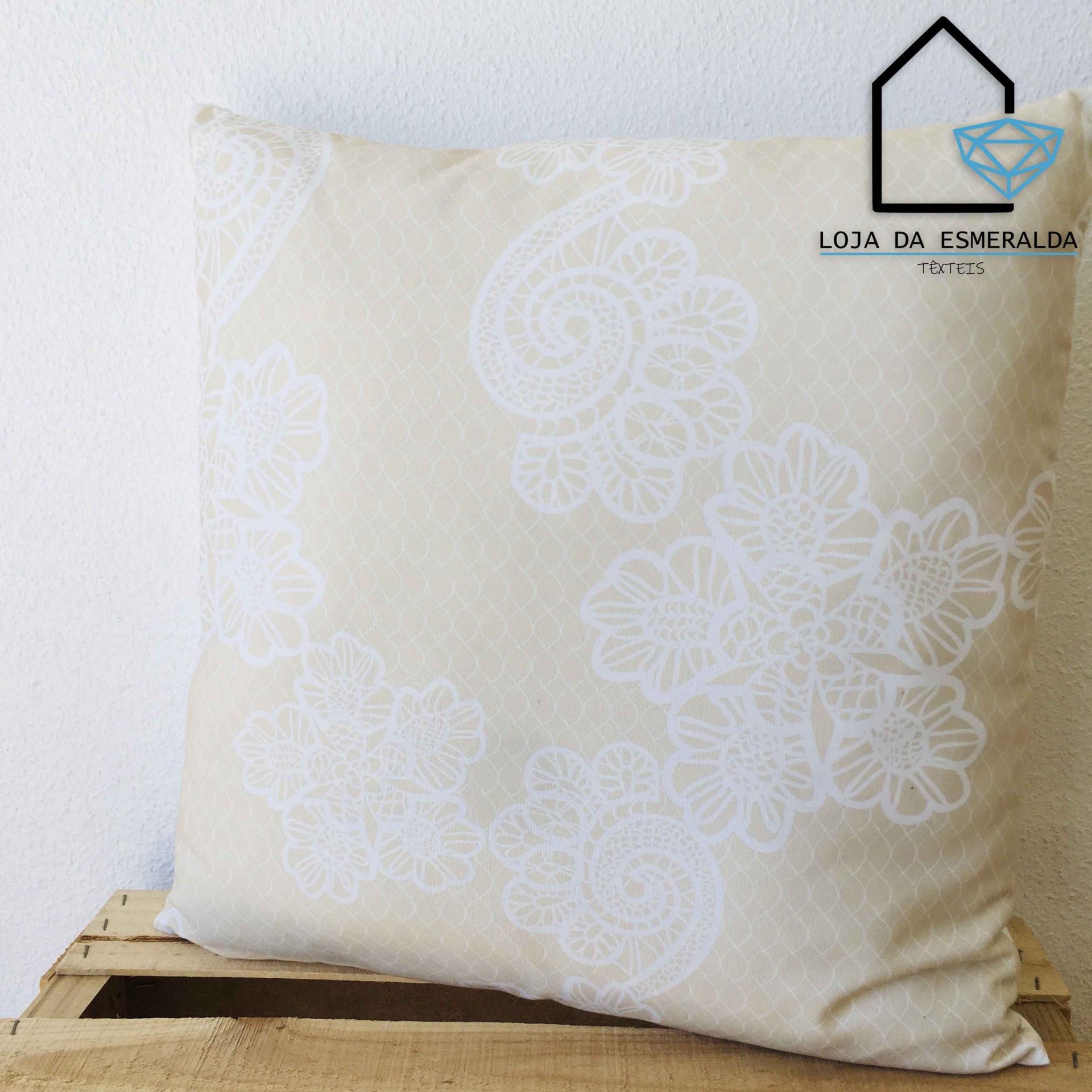 Almofada Creme | 45x45 CM