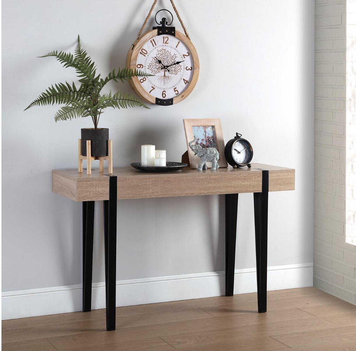 Consola Mesa de Entrada - Madeira - C120XL40XA75CM