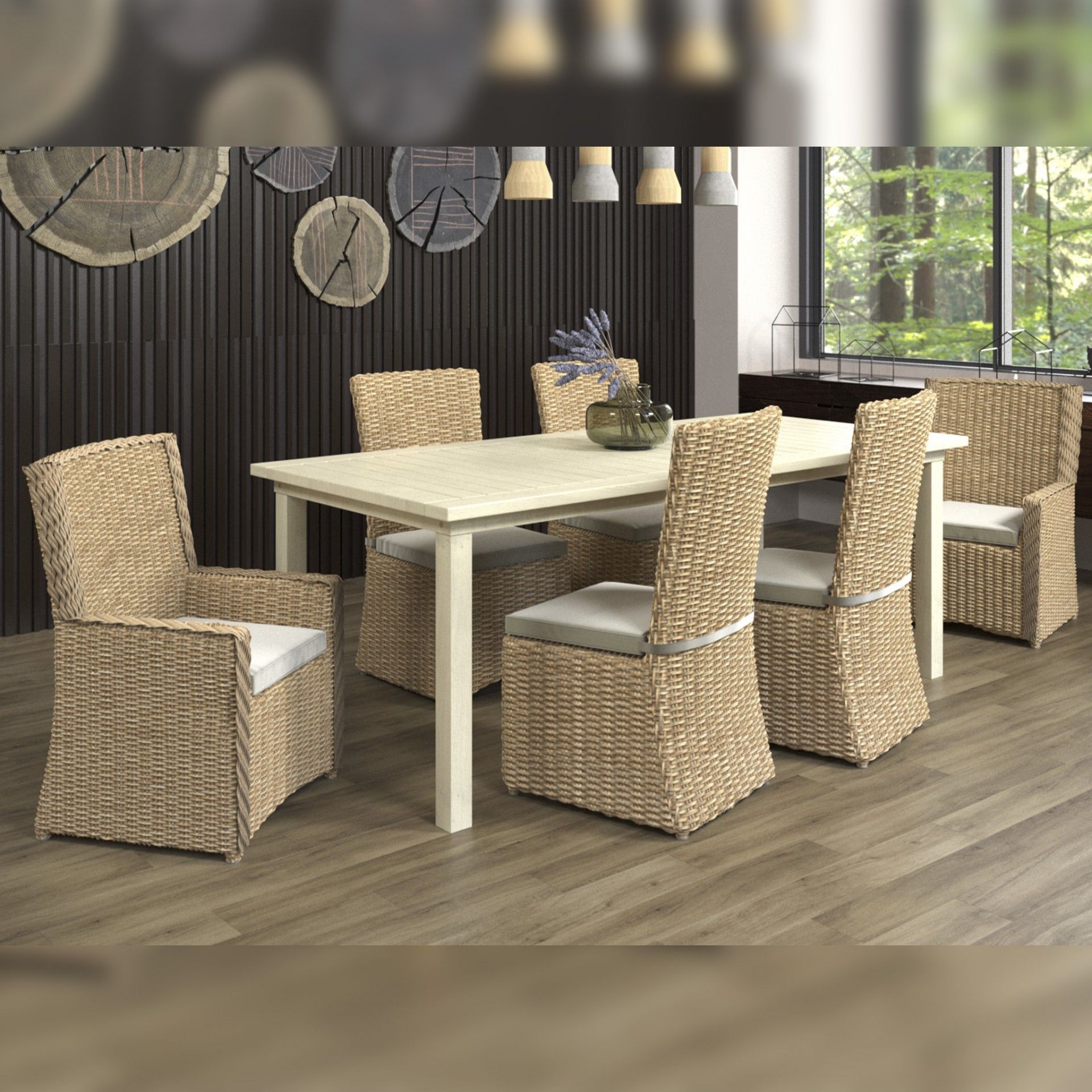 Mesa - Interior ou Exterior - Madeira - C200xL90CxA74M