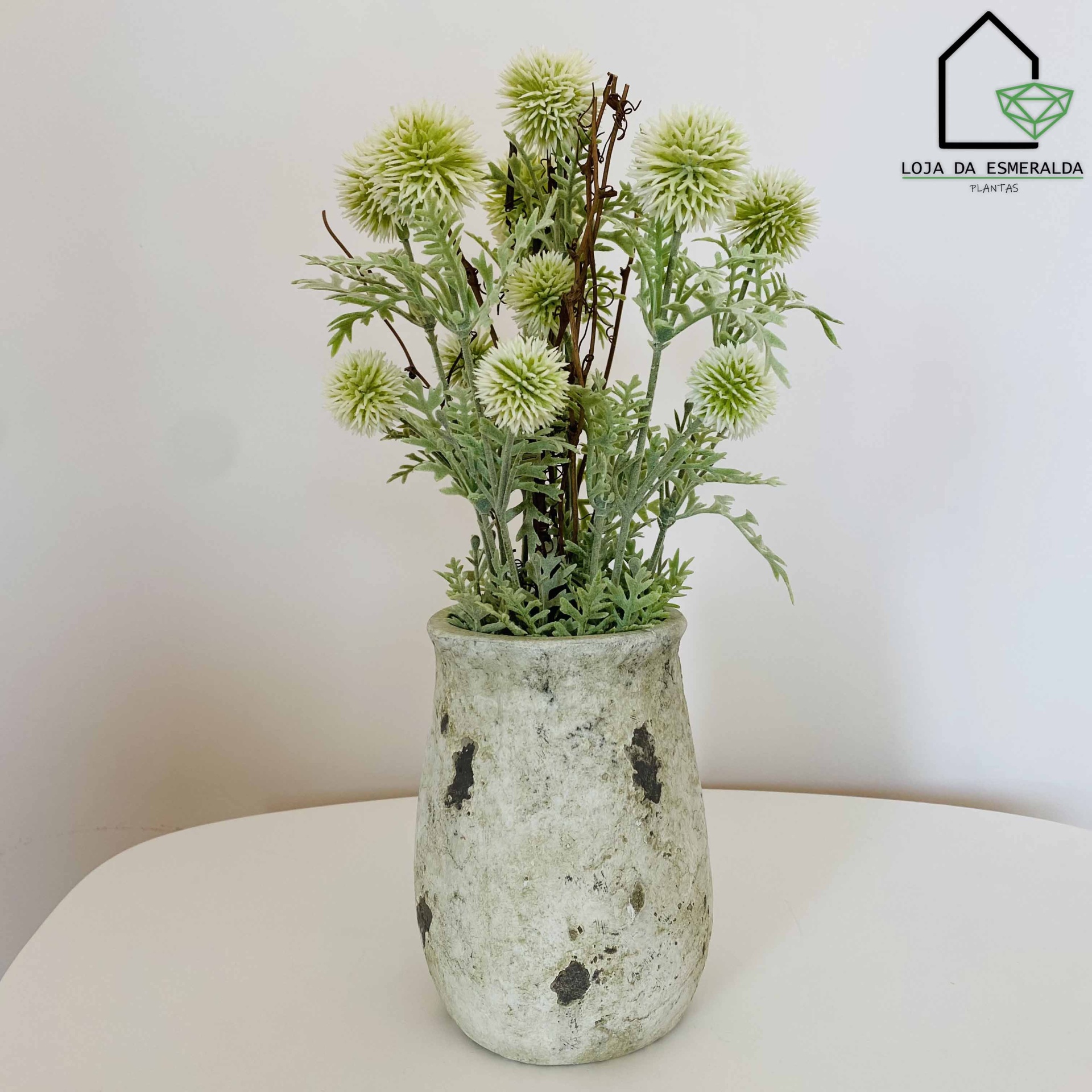 Planta Artificial em Vaso | 12x12x35CM