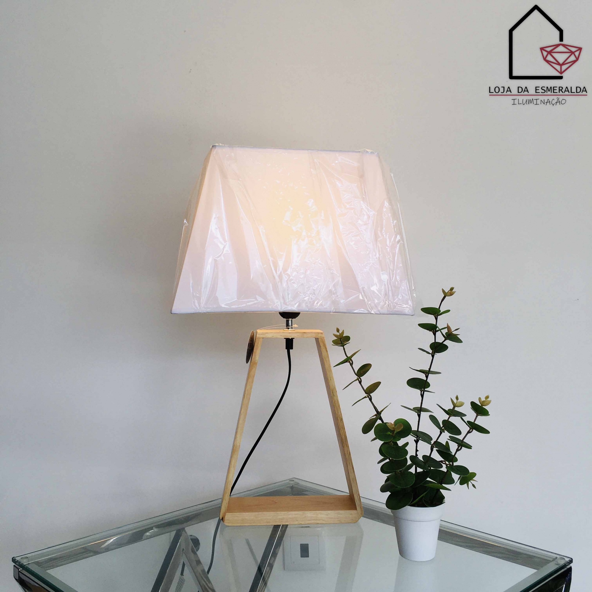 Candeeiro | Bambu | 38x17x60CM