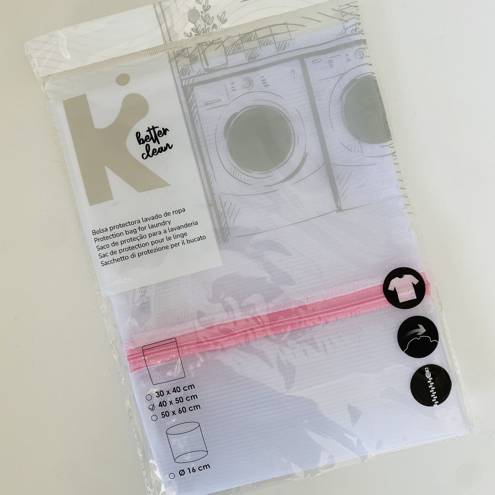 Bolsa Protetora para Lavar Roupa / Lavandaria