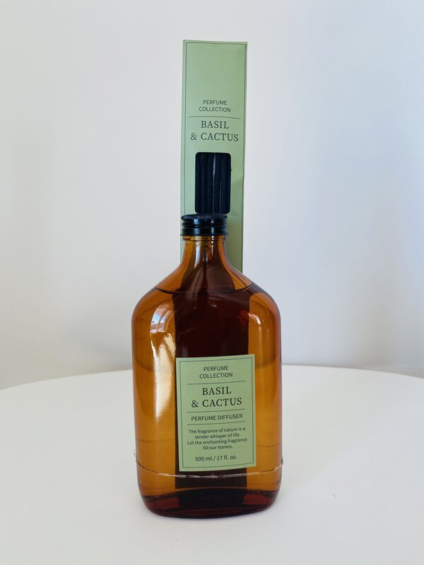 🌿✨ Difusor de Perfume - Basil e Cato - 500ML