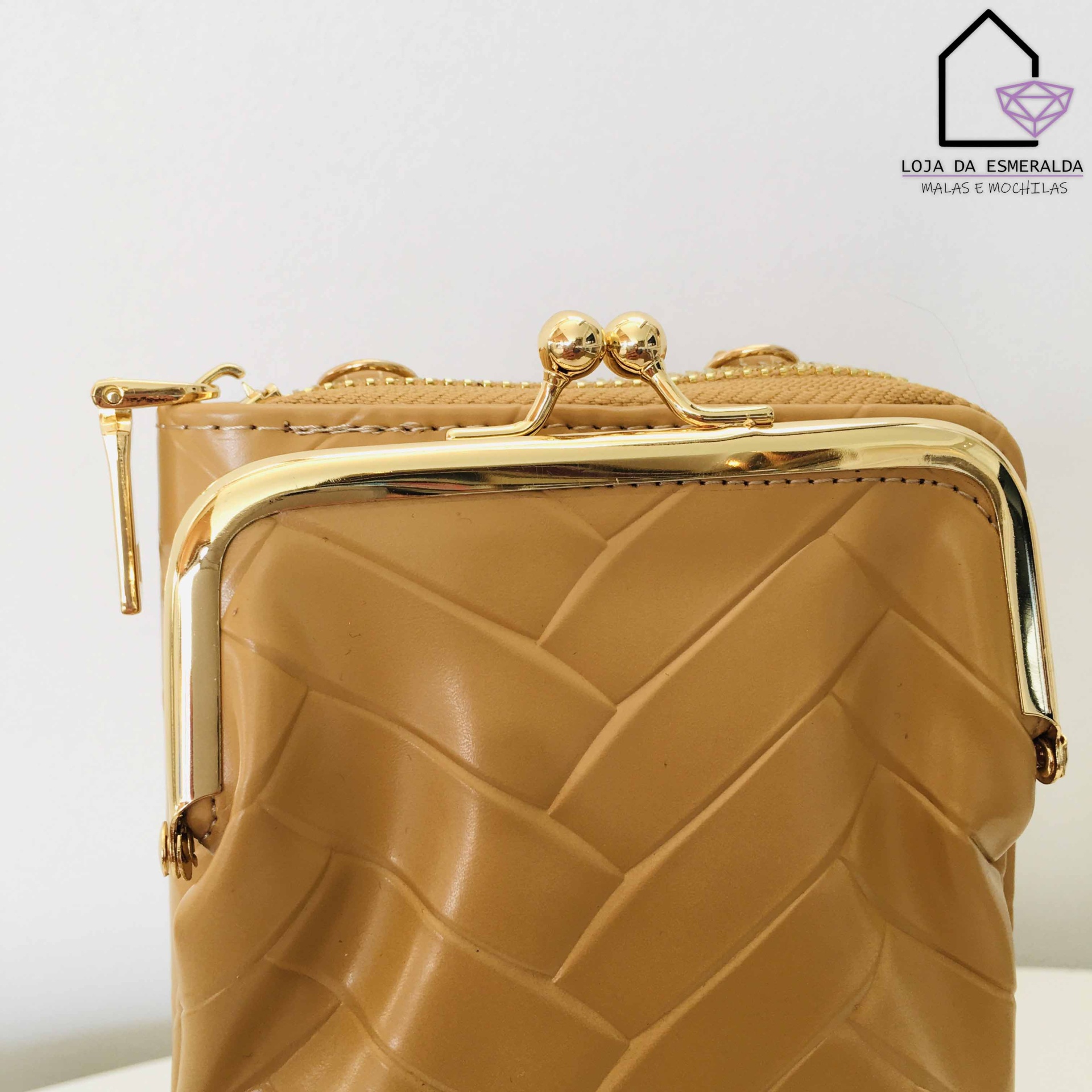 Carteira Porta-telemóvel c / Alça de Tiracolo - C11.5xL4xA19.5CM