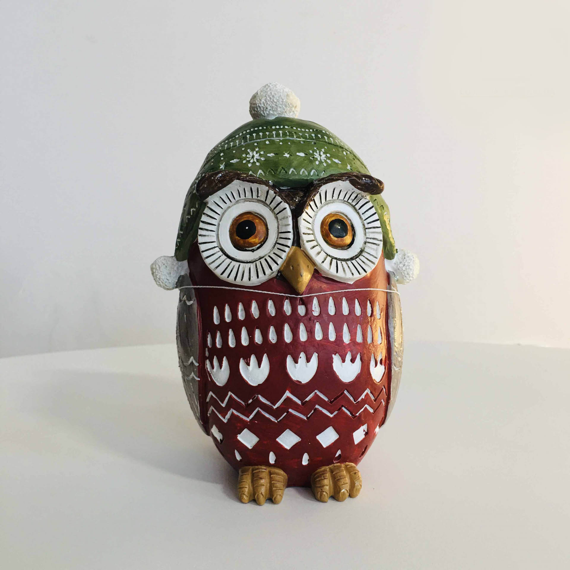 Mocho Decorativo de Natal | Gorro Verde