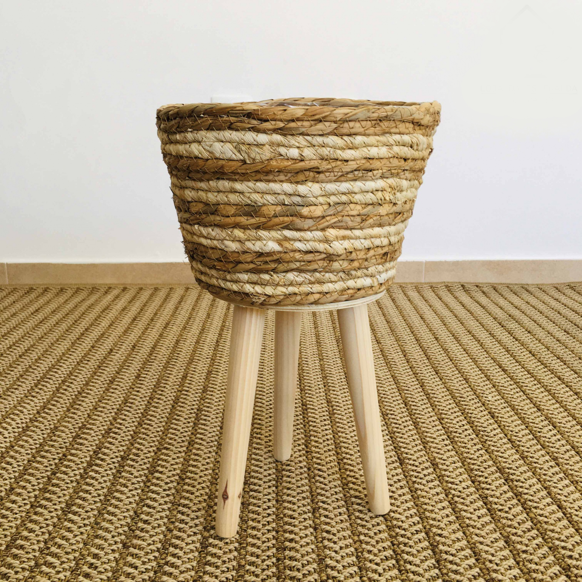 Floreiras em Fibra Natural