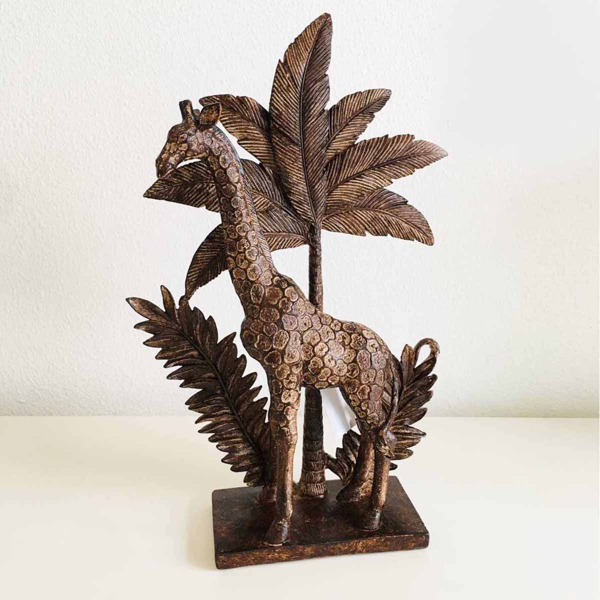 Peça Decorativa Étnica | Girafa