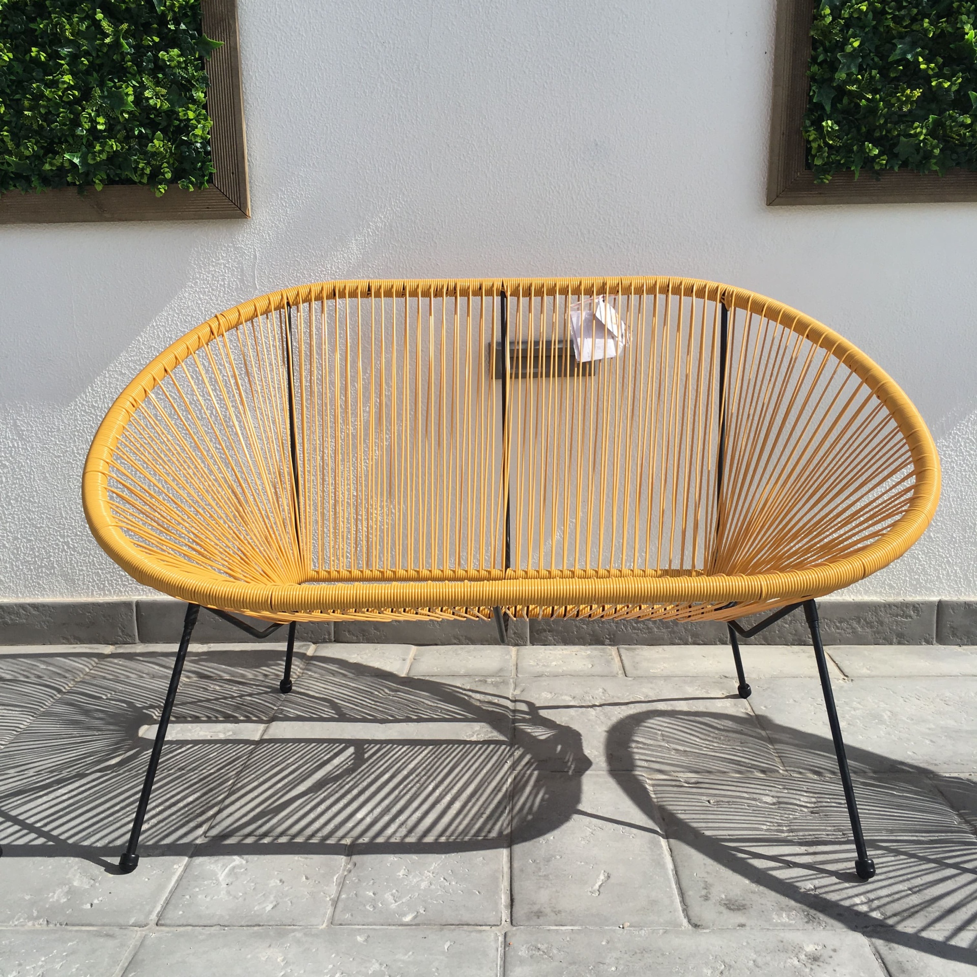 Set de Jardim - Preto e Amarelo