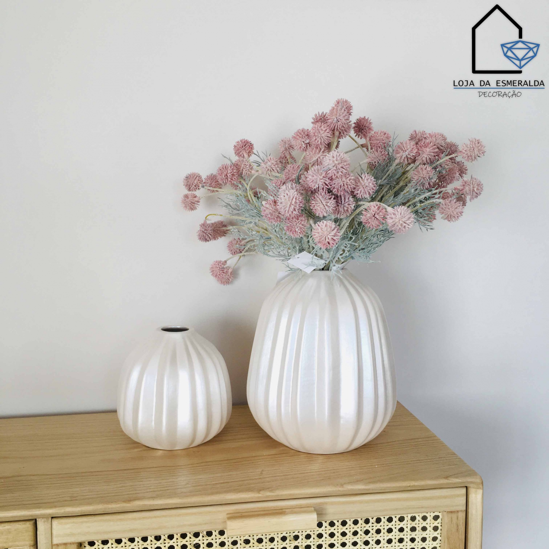 Jarras Lines | Branco | Cerâmica