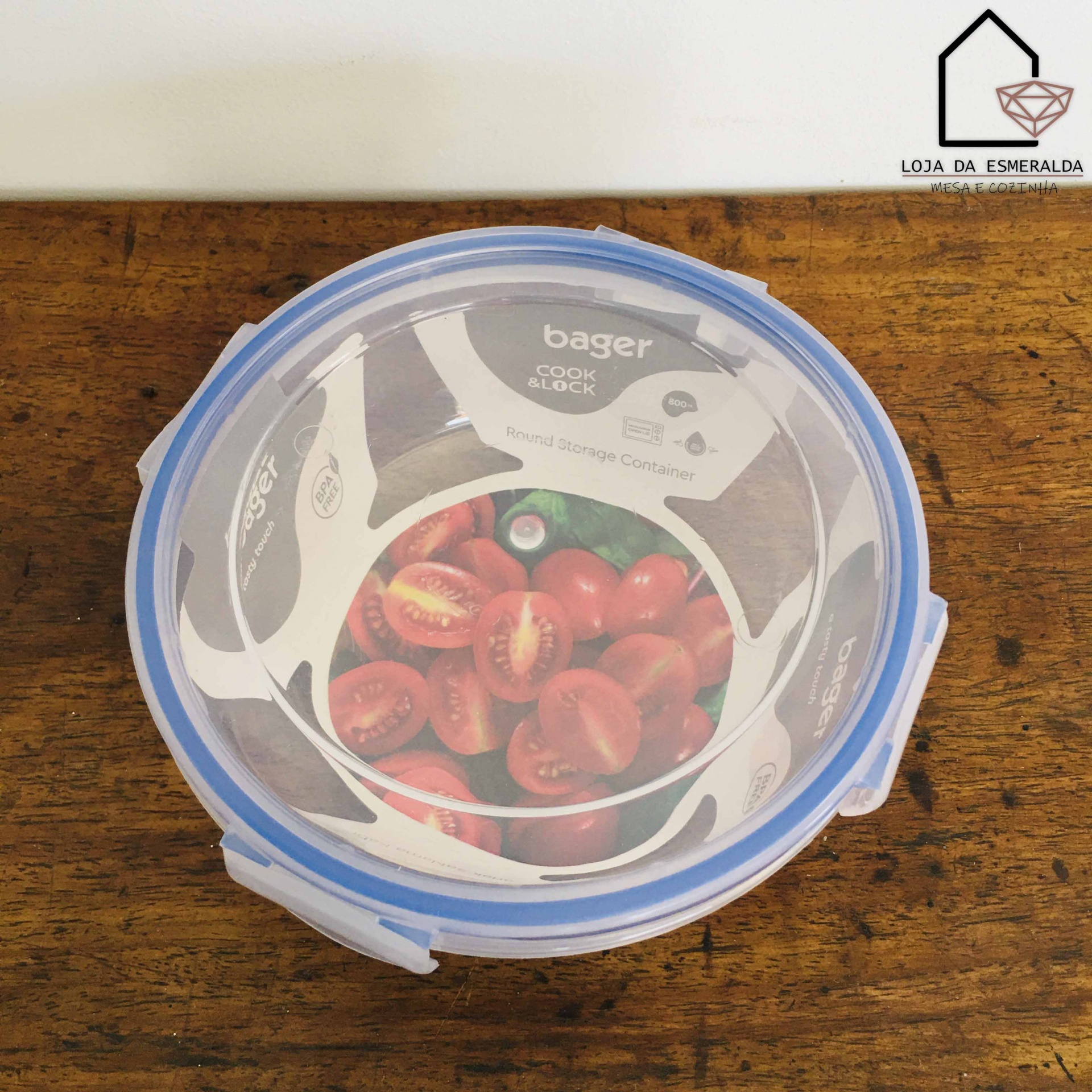 Recipientes p/ Conservação de Alimentos | Circulares | Vários Tamanhos