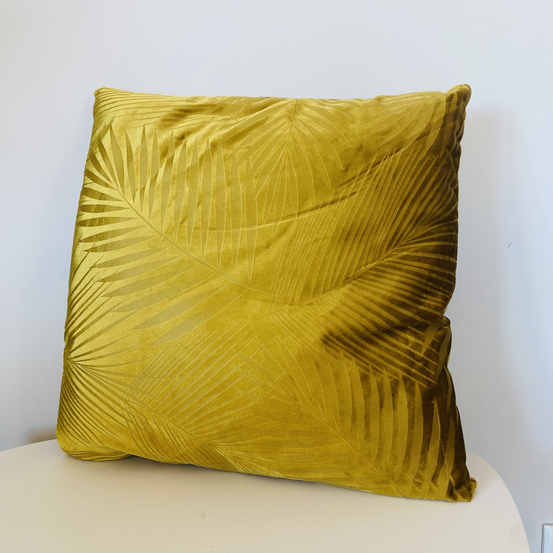 Almofada Decorativa - Amarelo Mostarda - 45x45CM
