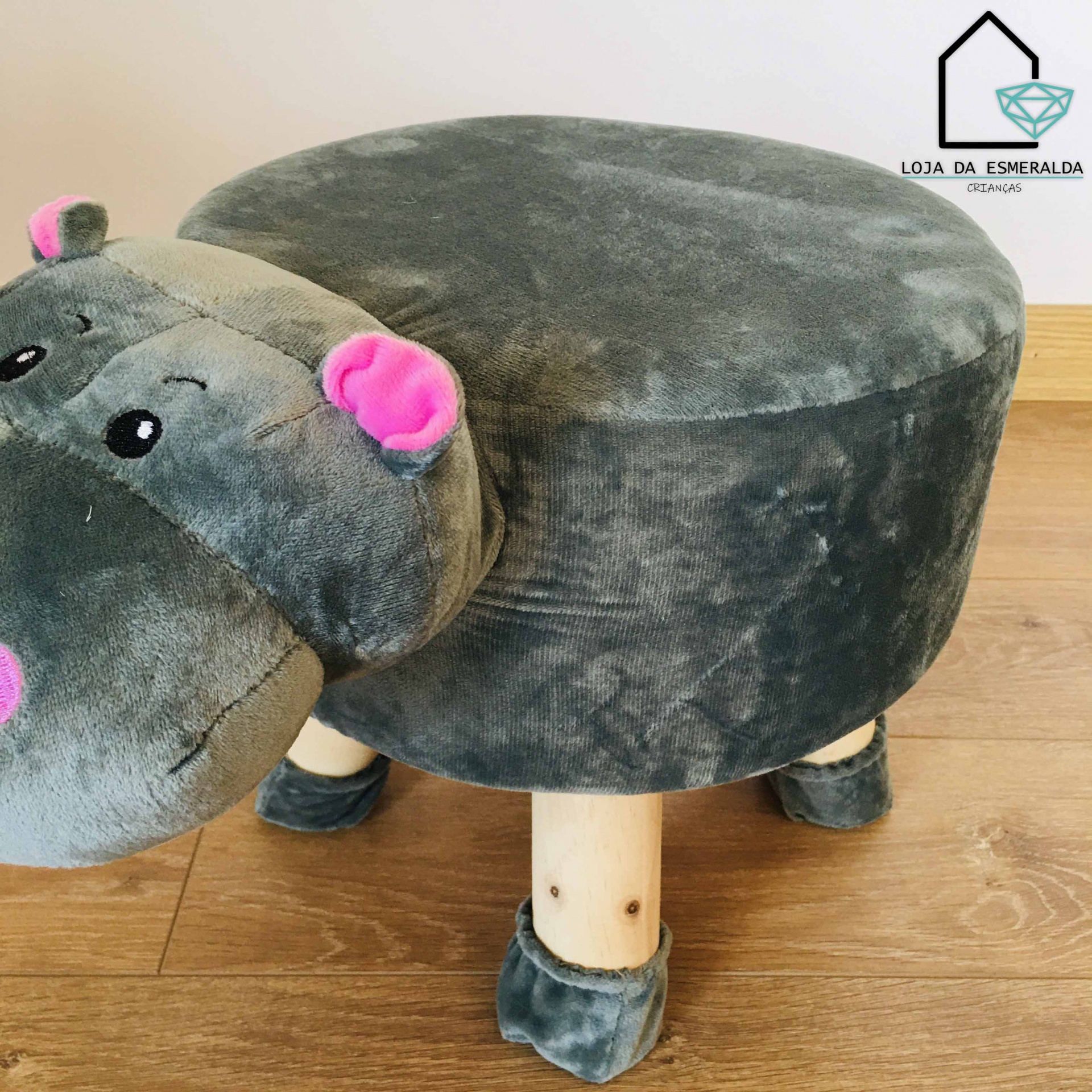 Banco Hipopotamo | C36xL28xA36.5CM