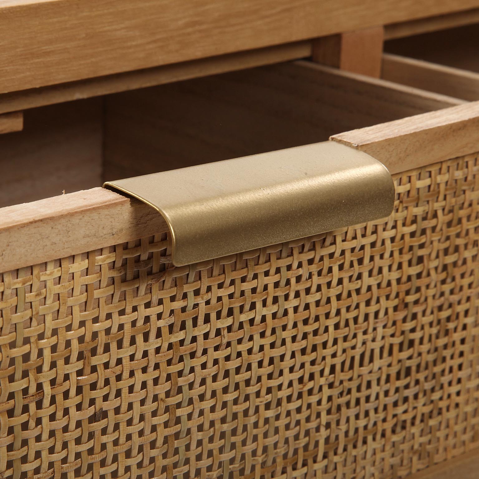 Consola Rattan | 3 Gavetas | 110*30*78 CM