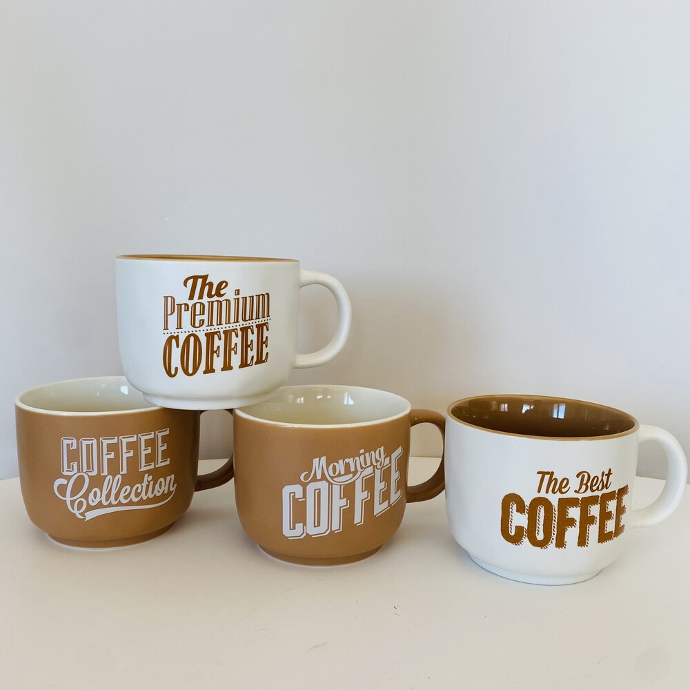 Caneca Coffe Café - Cerâmica -410ml