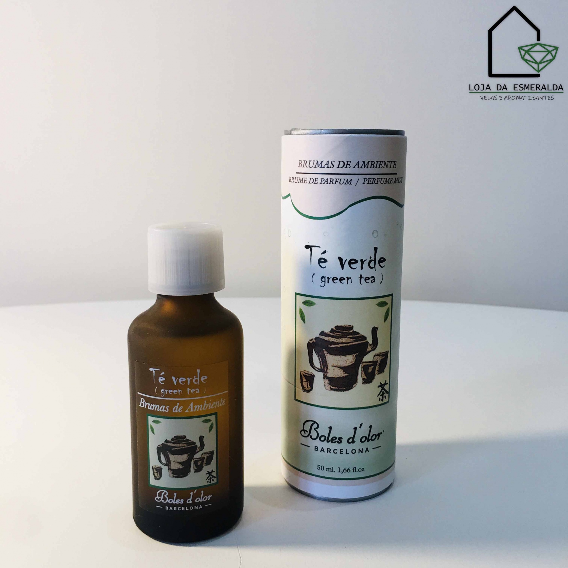 Óleo Hidrosolúvel 50ML  | Boles D'Olor | Chá Verde