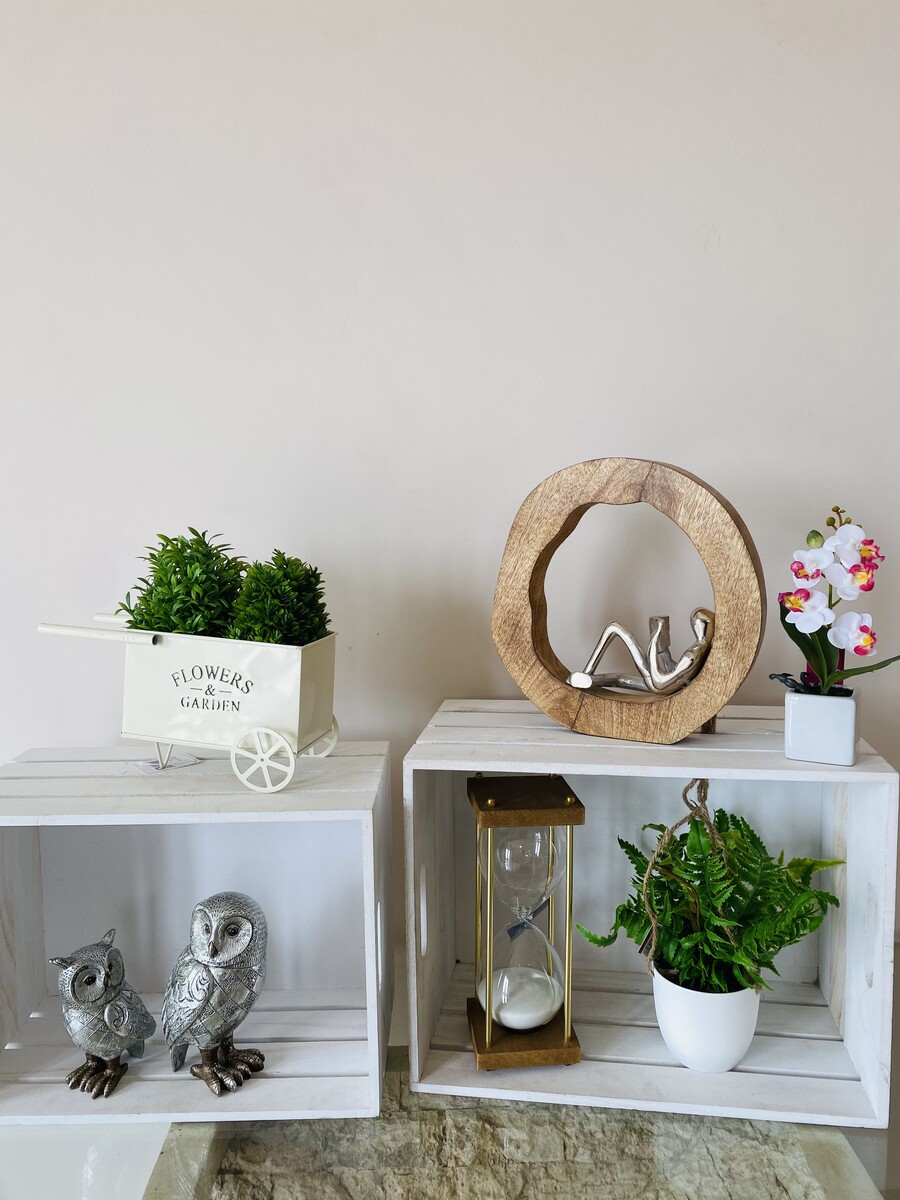 Peça Decorativa - Coruja - Prateado - 8Cx7Lx16ACM