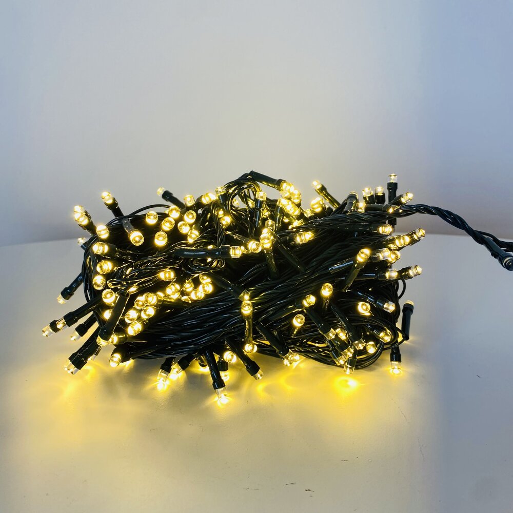 Luzes Natal -12M - Branco Quente - 180 Luzes