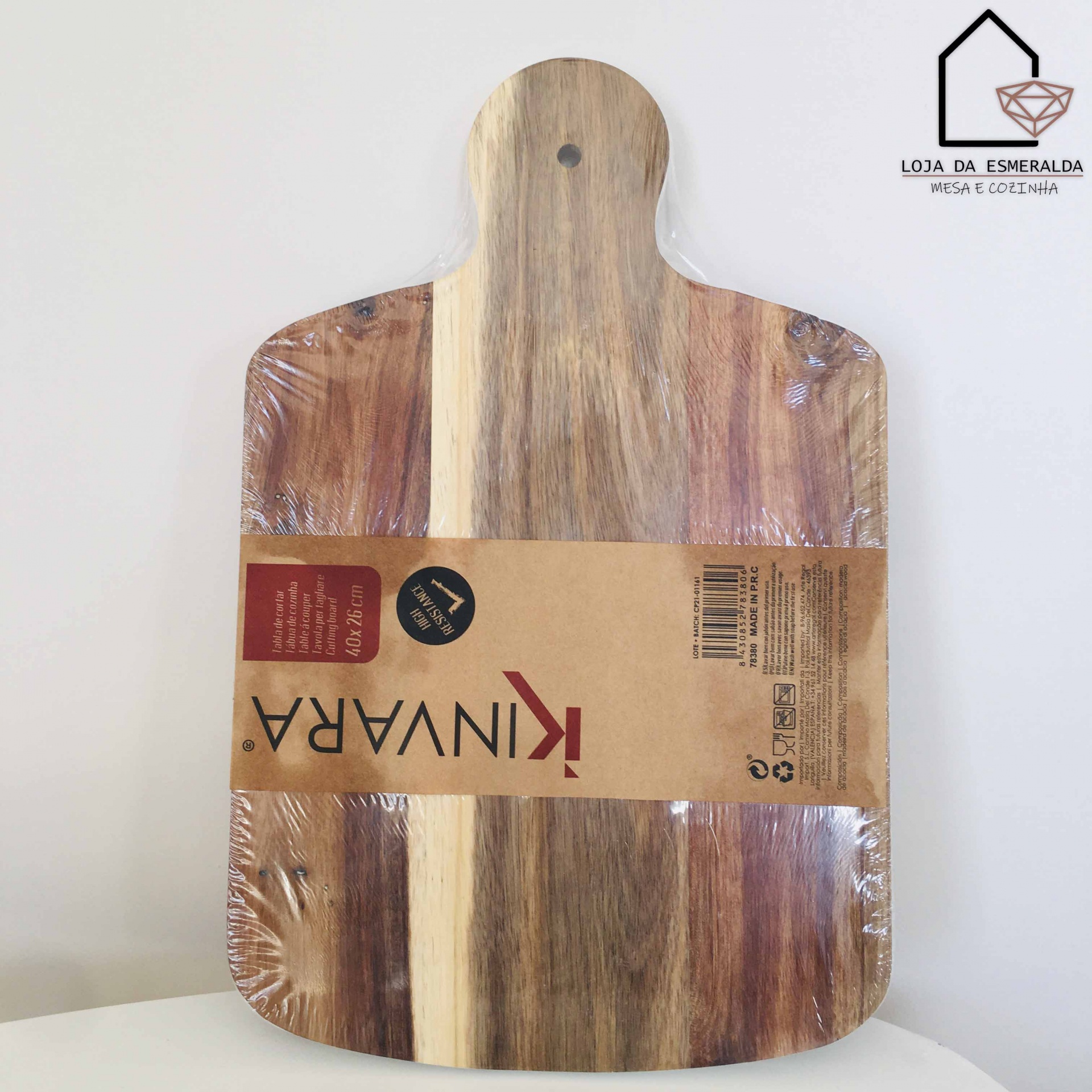 Tábua de Cortar | Madeira | 40x26 CM