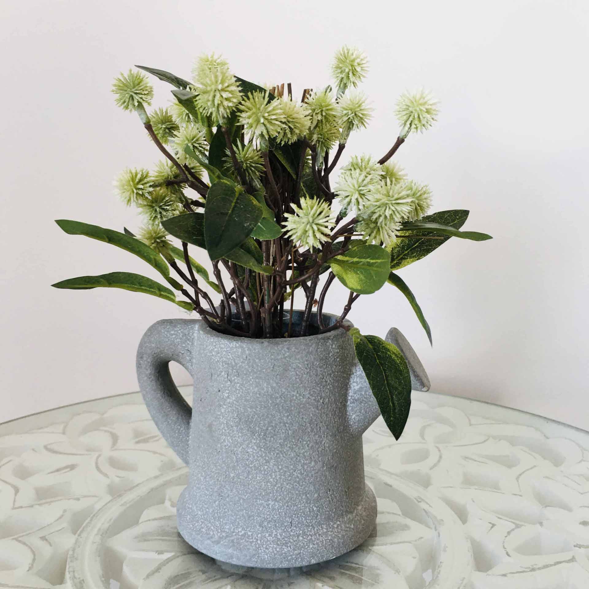 Planta Decorativa em Regador | 10x10x23CM