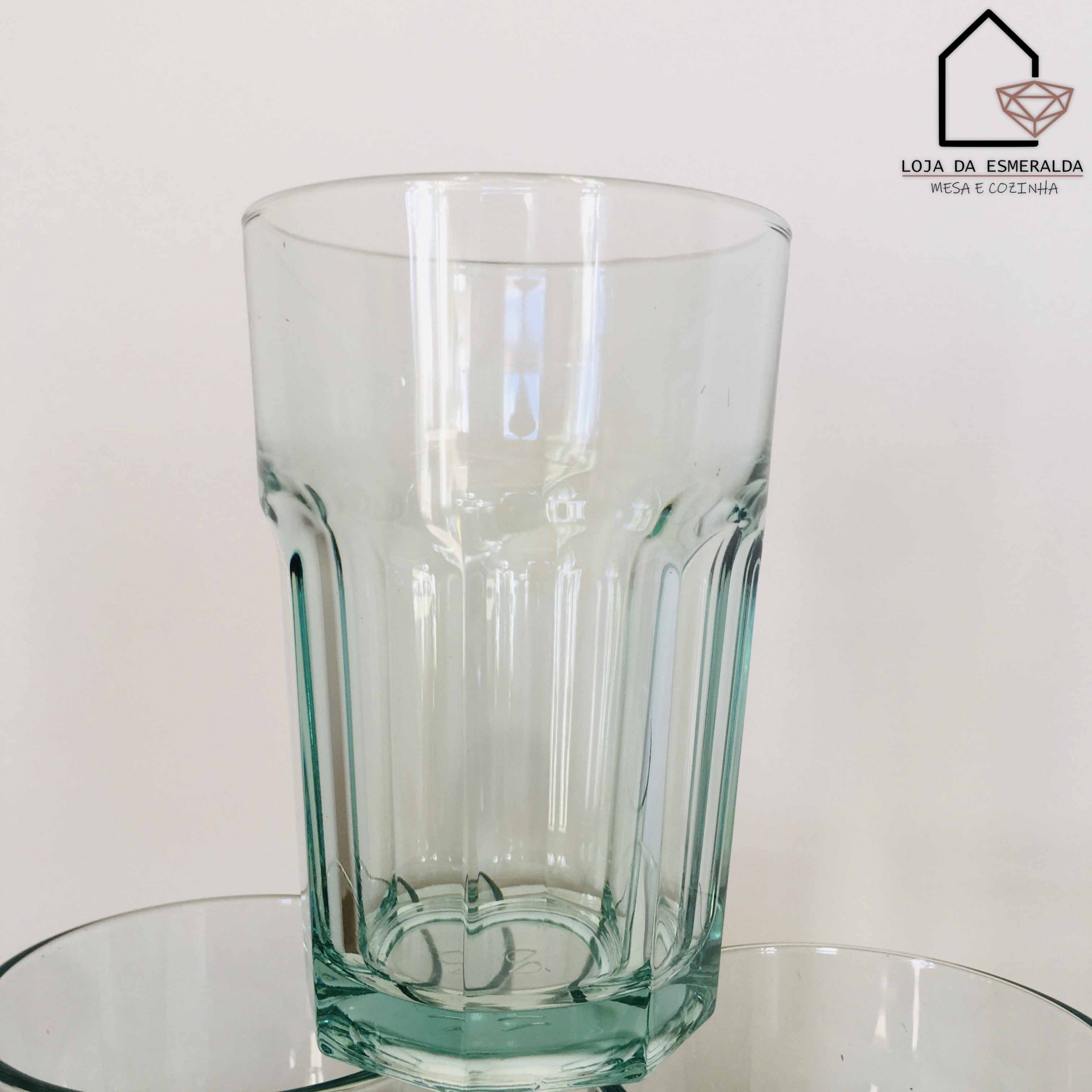 Conjunto 4 Copos | Vidro | Verde