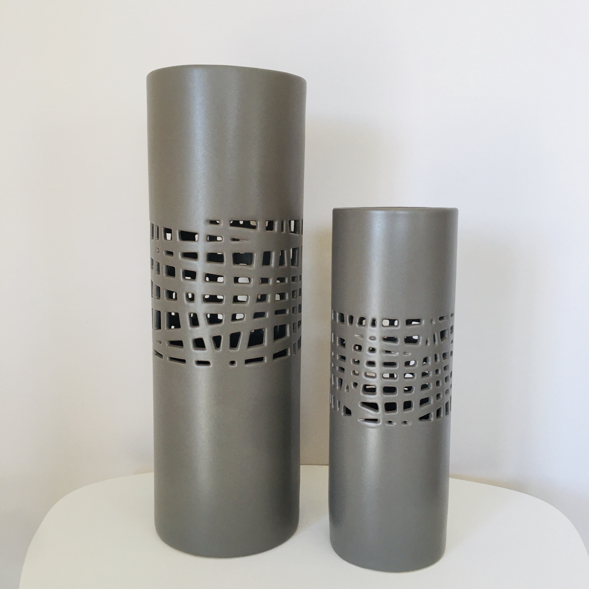 Jarras Lisas | Cinza Escuro | Cerâmica