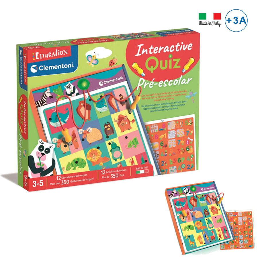 Jogos Educativos - Interativo Quiz Pré-escolar - Mais de 3 Anos