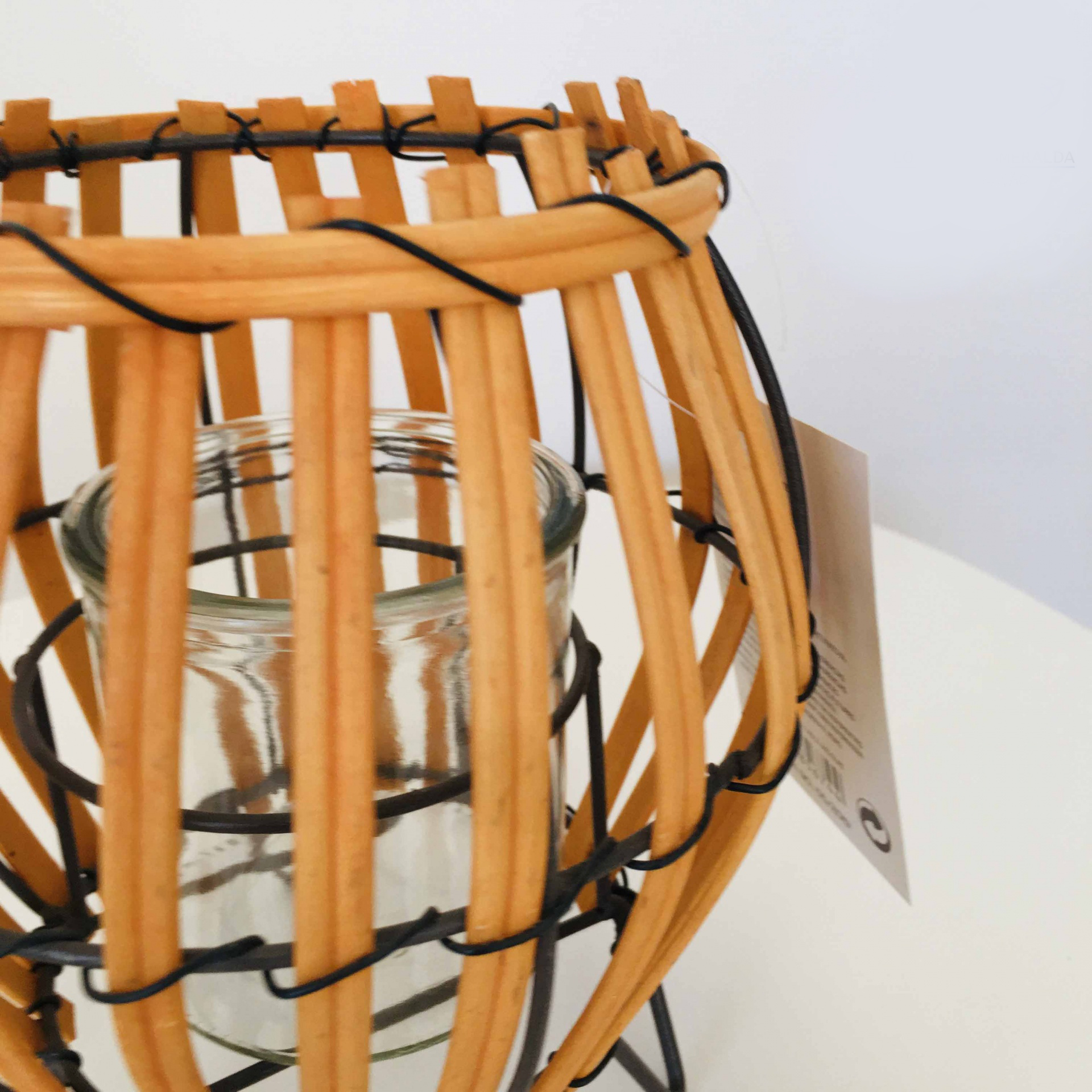 Porta - Velas | Laranja | 14x14x17CM