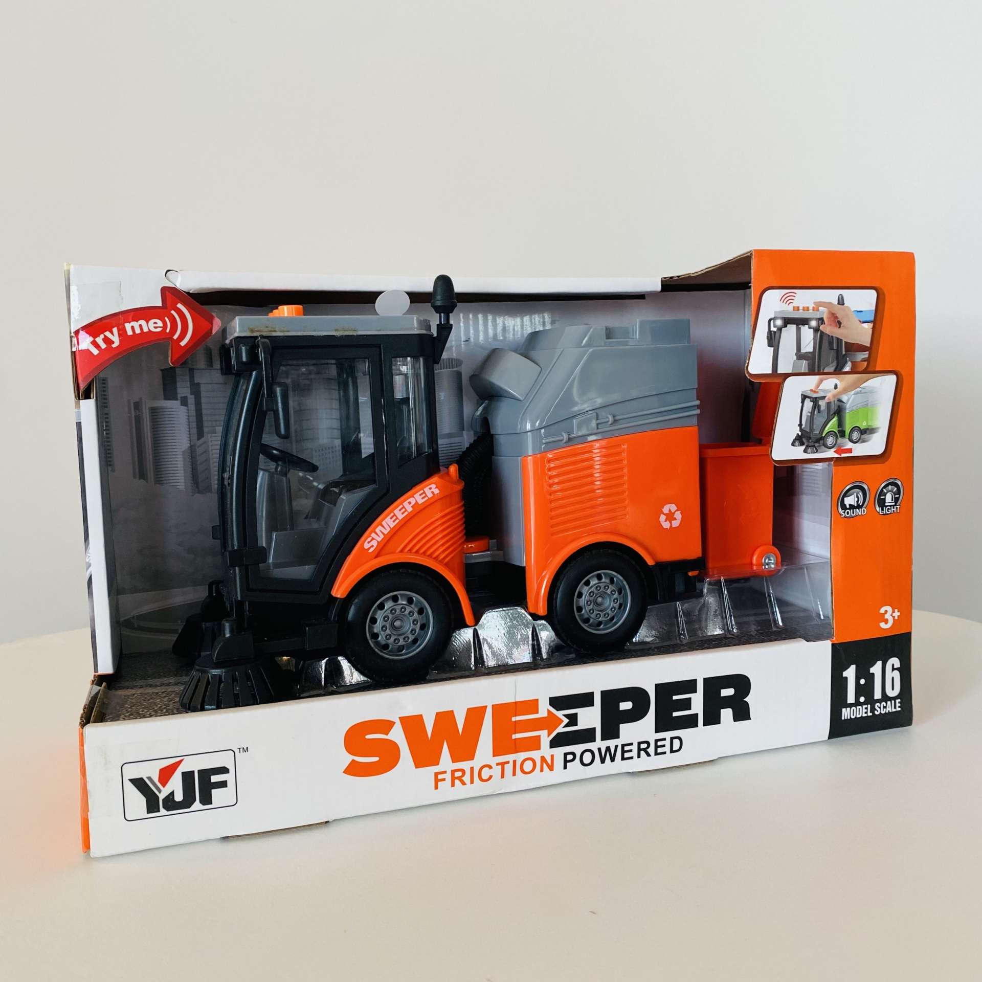 Brinquedo Veículo de Limpeza - Mais de 3 Anos