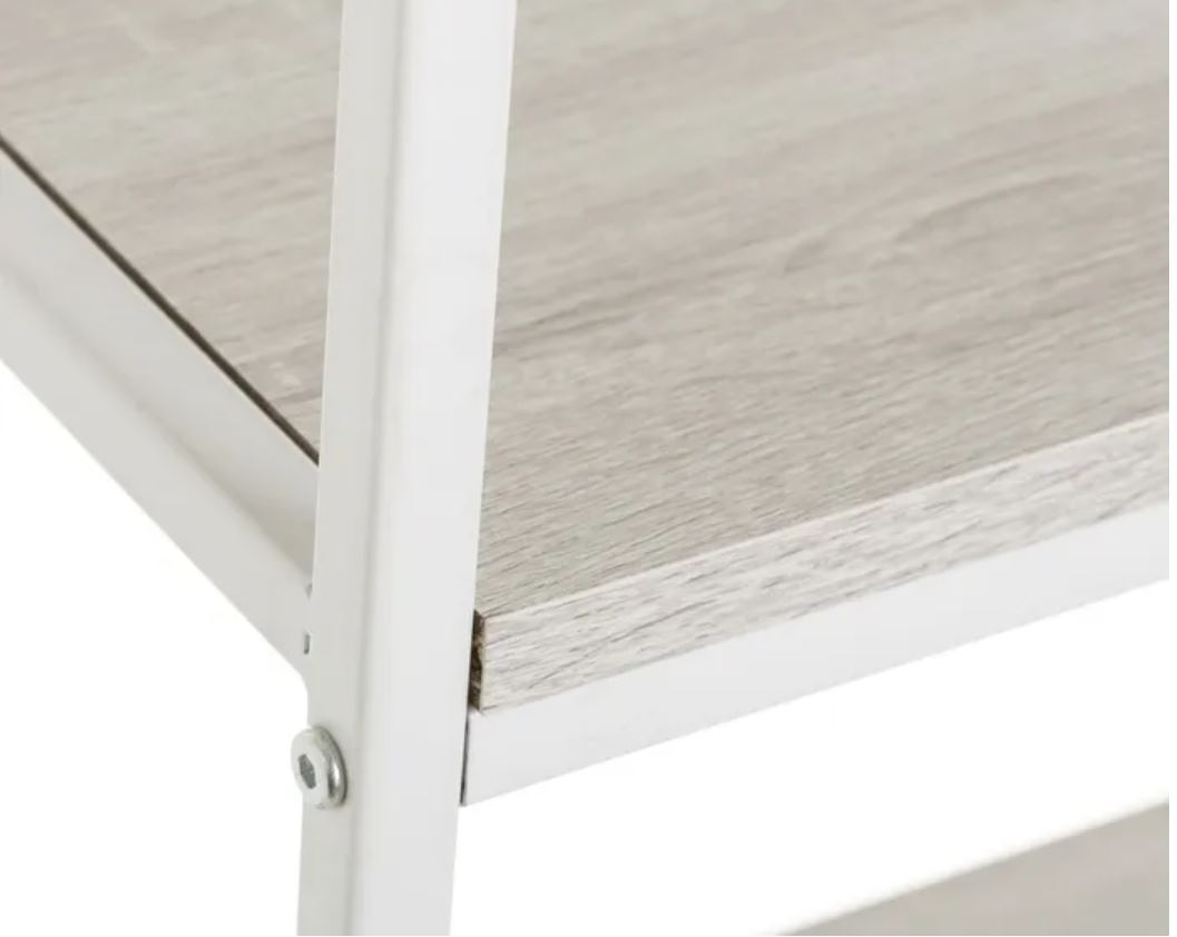 Estante - 3 Prateleiras - C60xL30xA76CM - Madeira e Metal