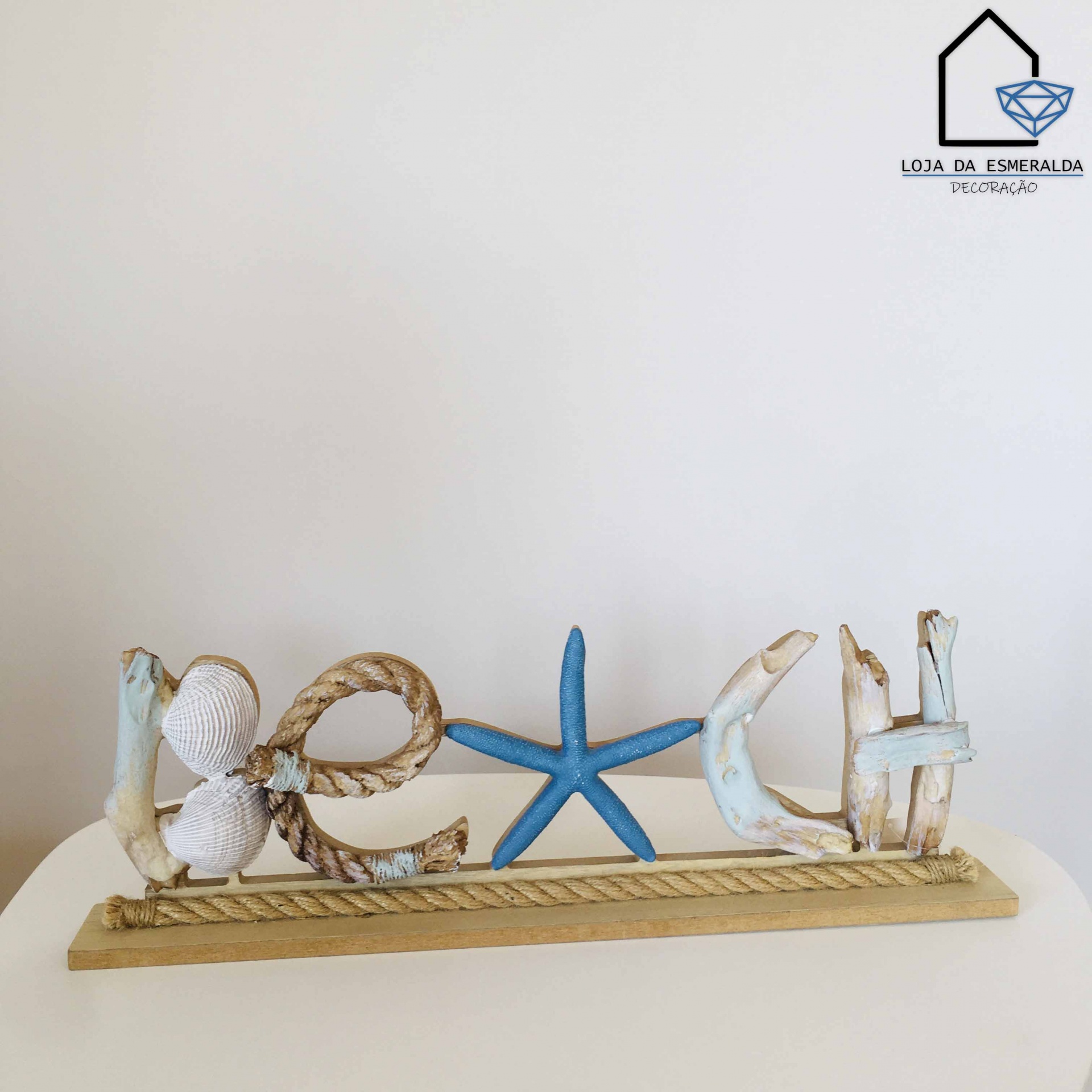 Peça Decorativa | Estilo Marítimo | C45xL5xA14CM