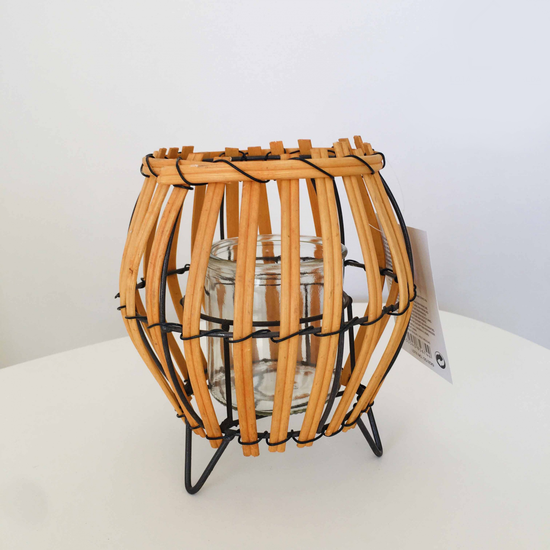 Porta - Velas | Laranja | 14x14x17CM