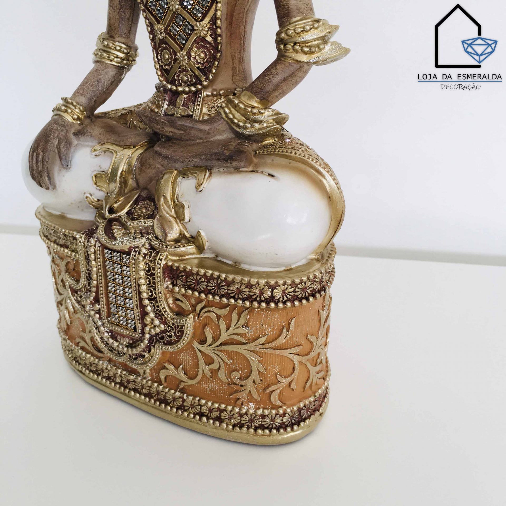 Buda Alisha Decorativa 17X9X37CM