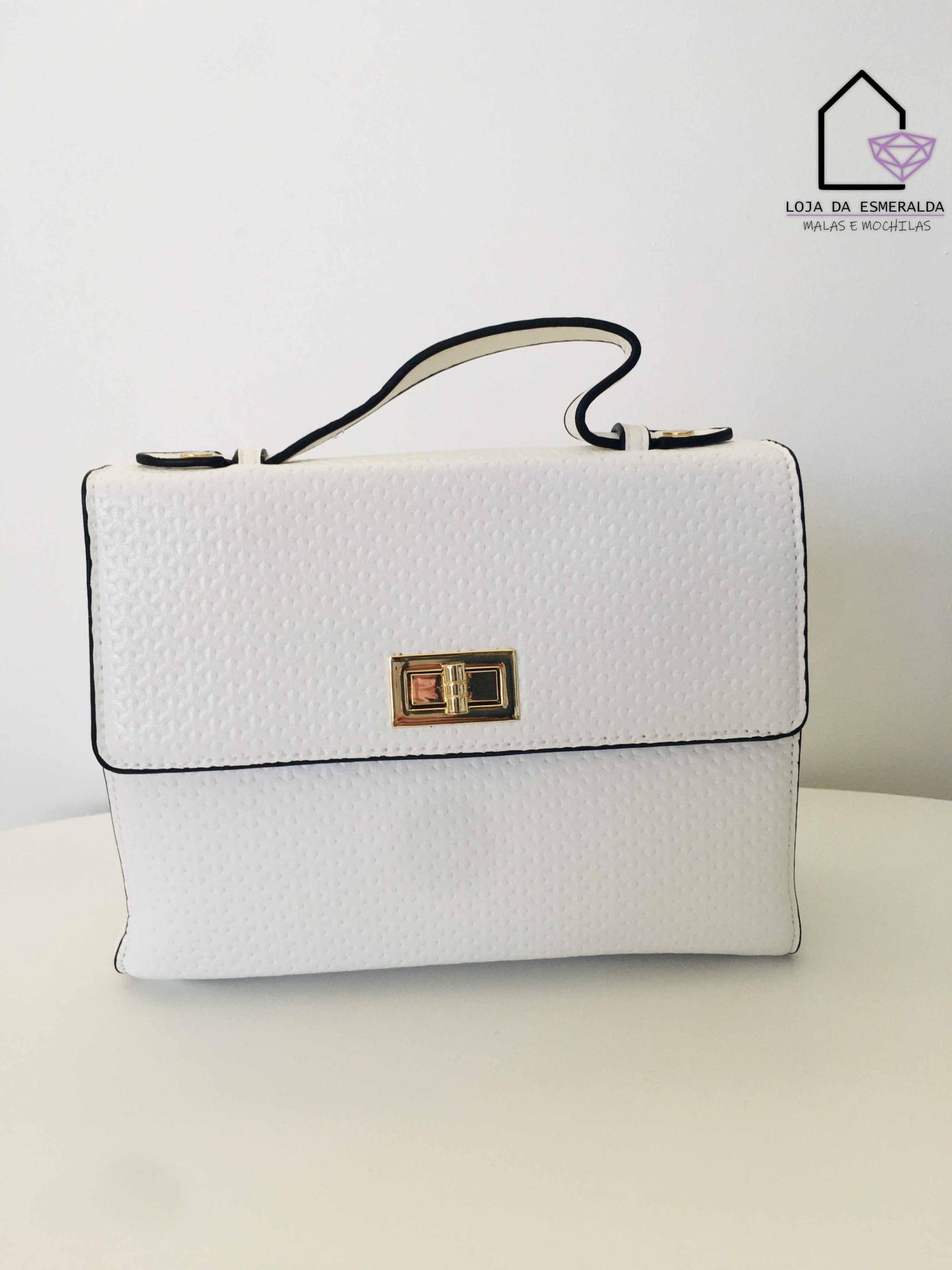 Mala Tiracolo com Padrão - C23xL10xA17CM