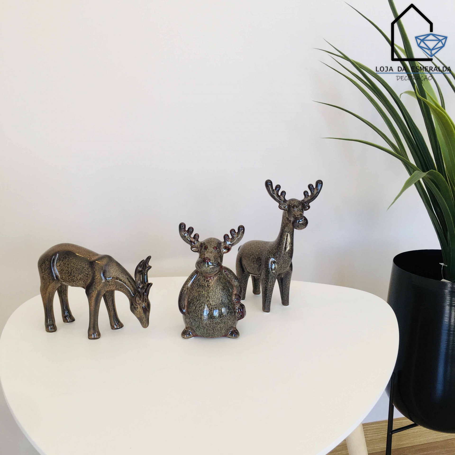 Renas Decorativas de Natal | 3 Modelos