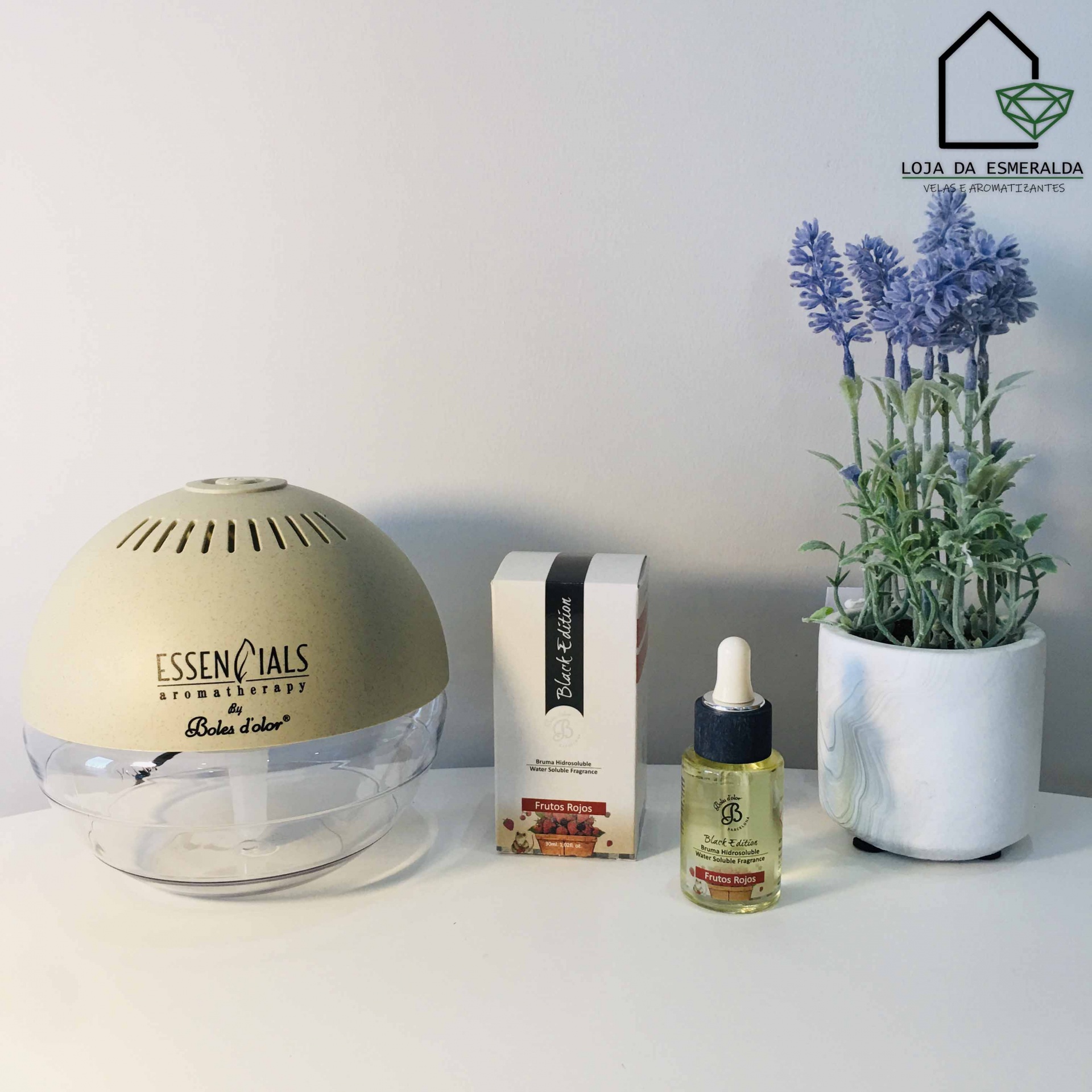 Óleo Hidrosolúvel  30ml Black Edition | Boles D'Olor | Frutos Vermelhos