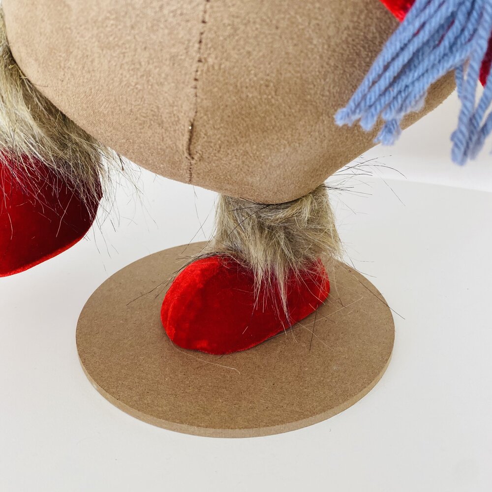 Boneco Natalício - Rena - Tecido