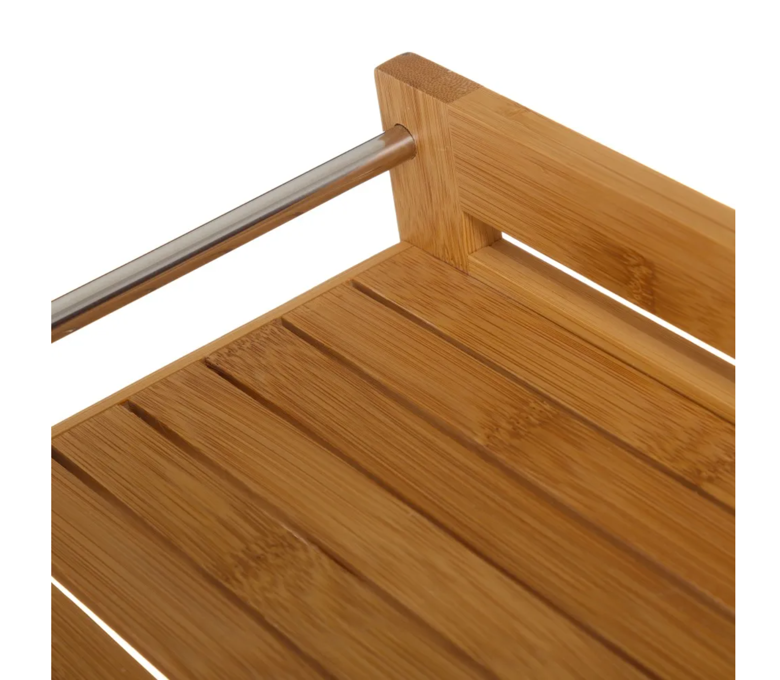 Carrinho de Cozinha | Madeira de Bambu | 55x32x62.5CM